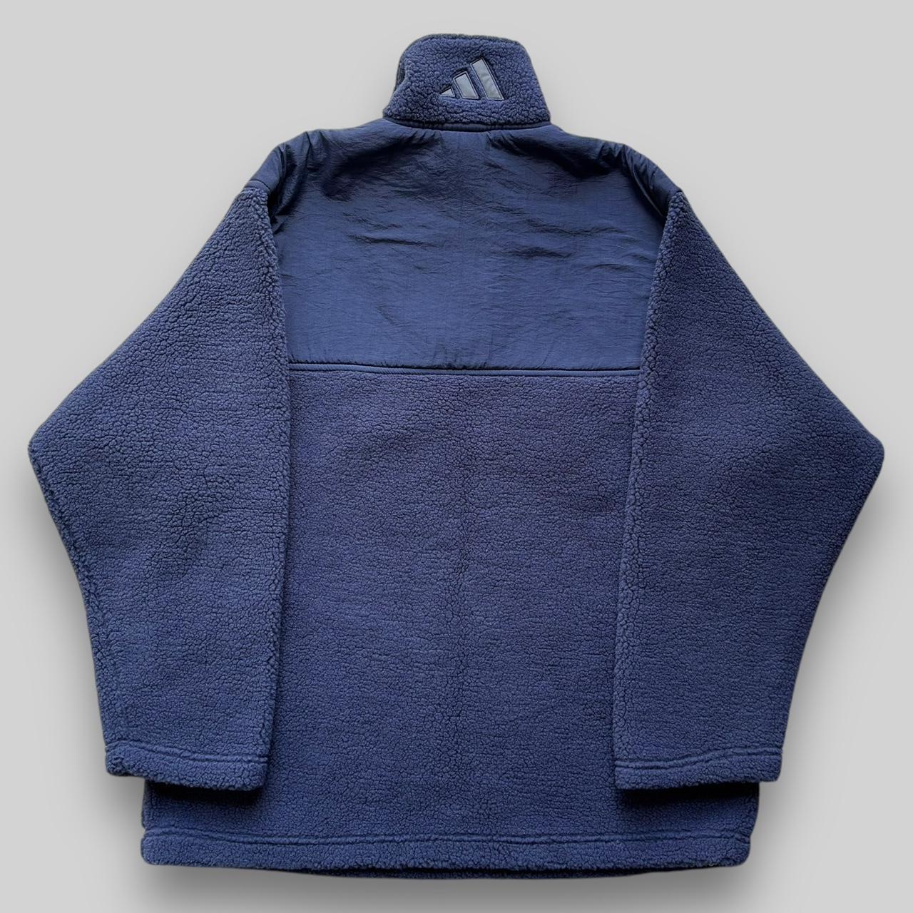 Vintage Adidas Quarter Zip Fleece (Medium)