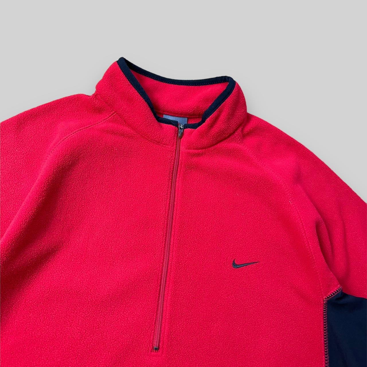 Vintage Y2K Nike Half Zip Fleece (Large)