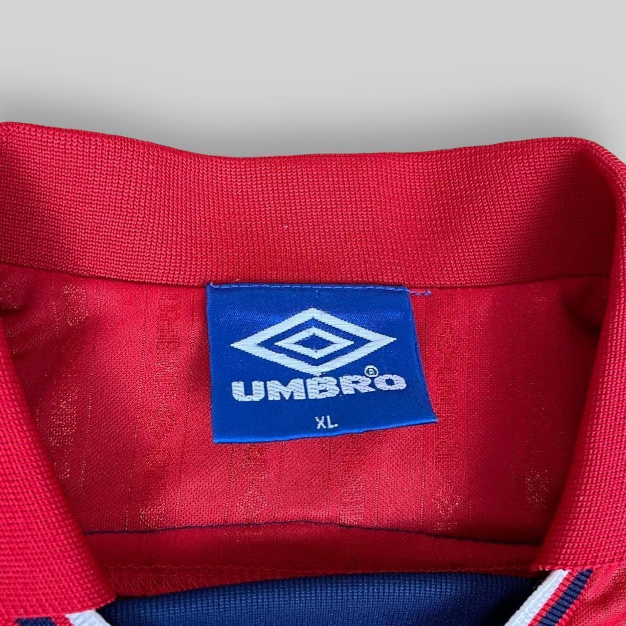 Vintage Umbro England 1998/99 Training Shirt (XL)