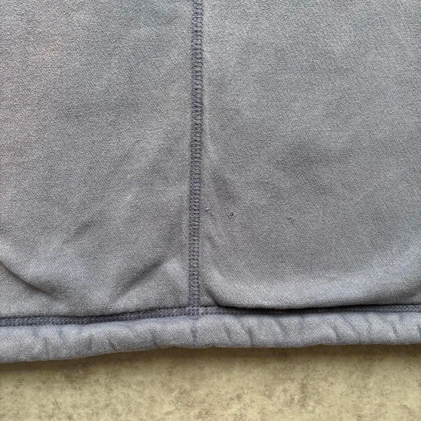 Vintage Nike Spellout Hoodie Grey (Large)