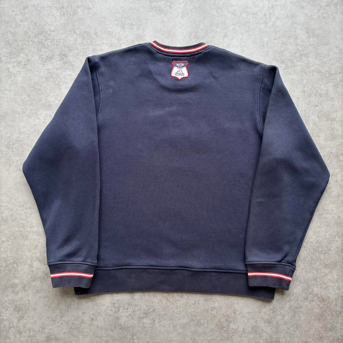Adidas Sweatshirt Navy (Medium)