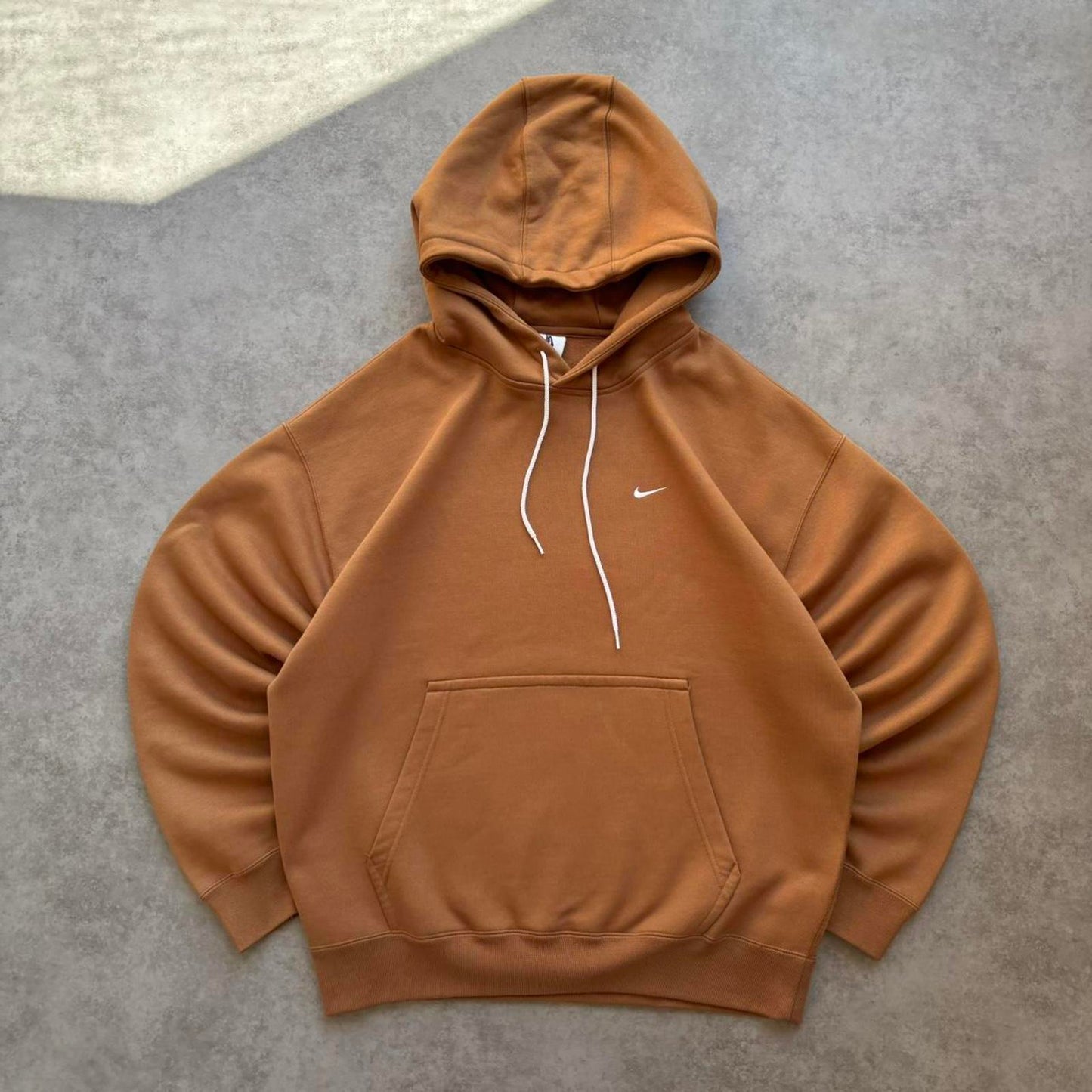 Nike Hoodie Brown (Large)