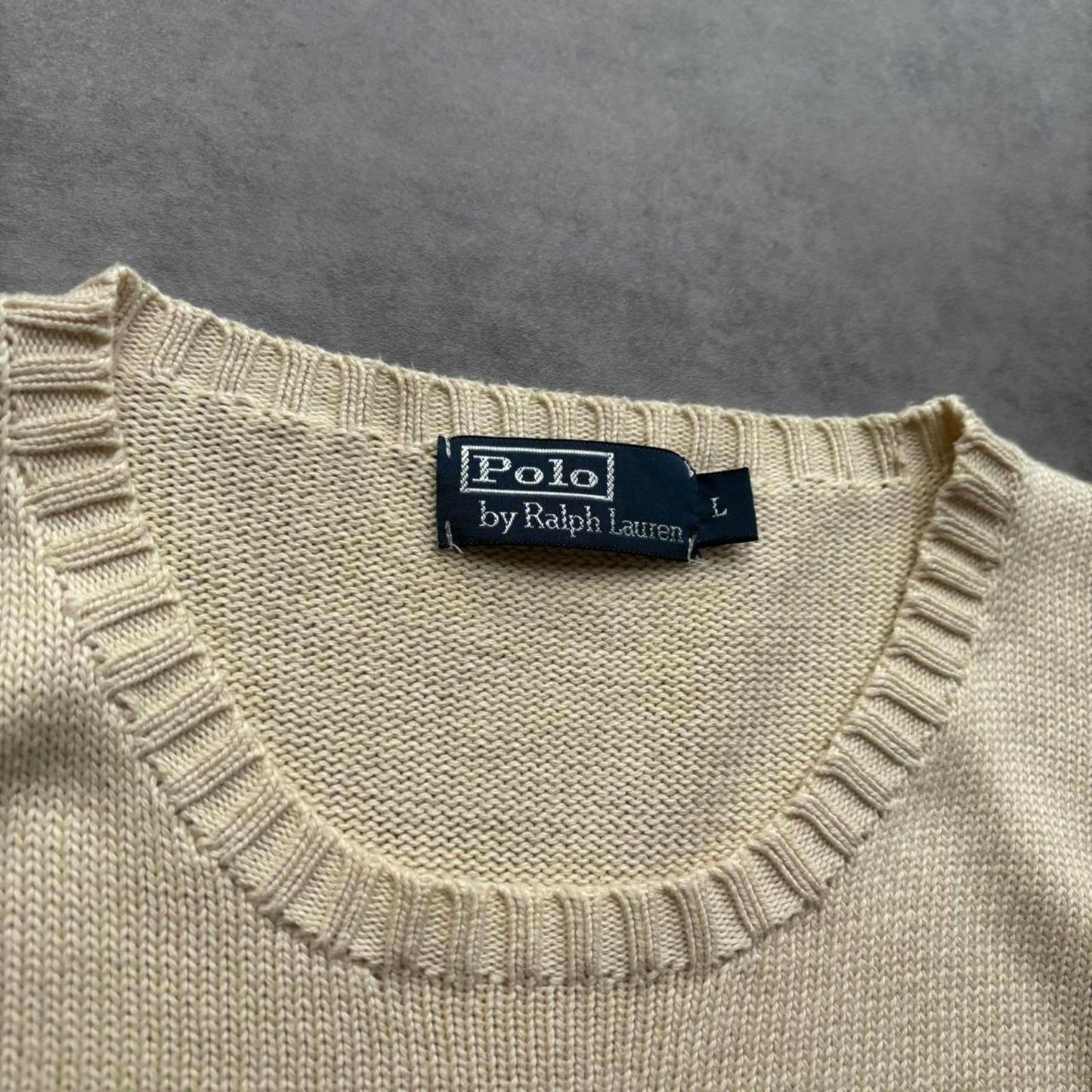 Ralph Lauren Jumper Cream (Large)