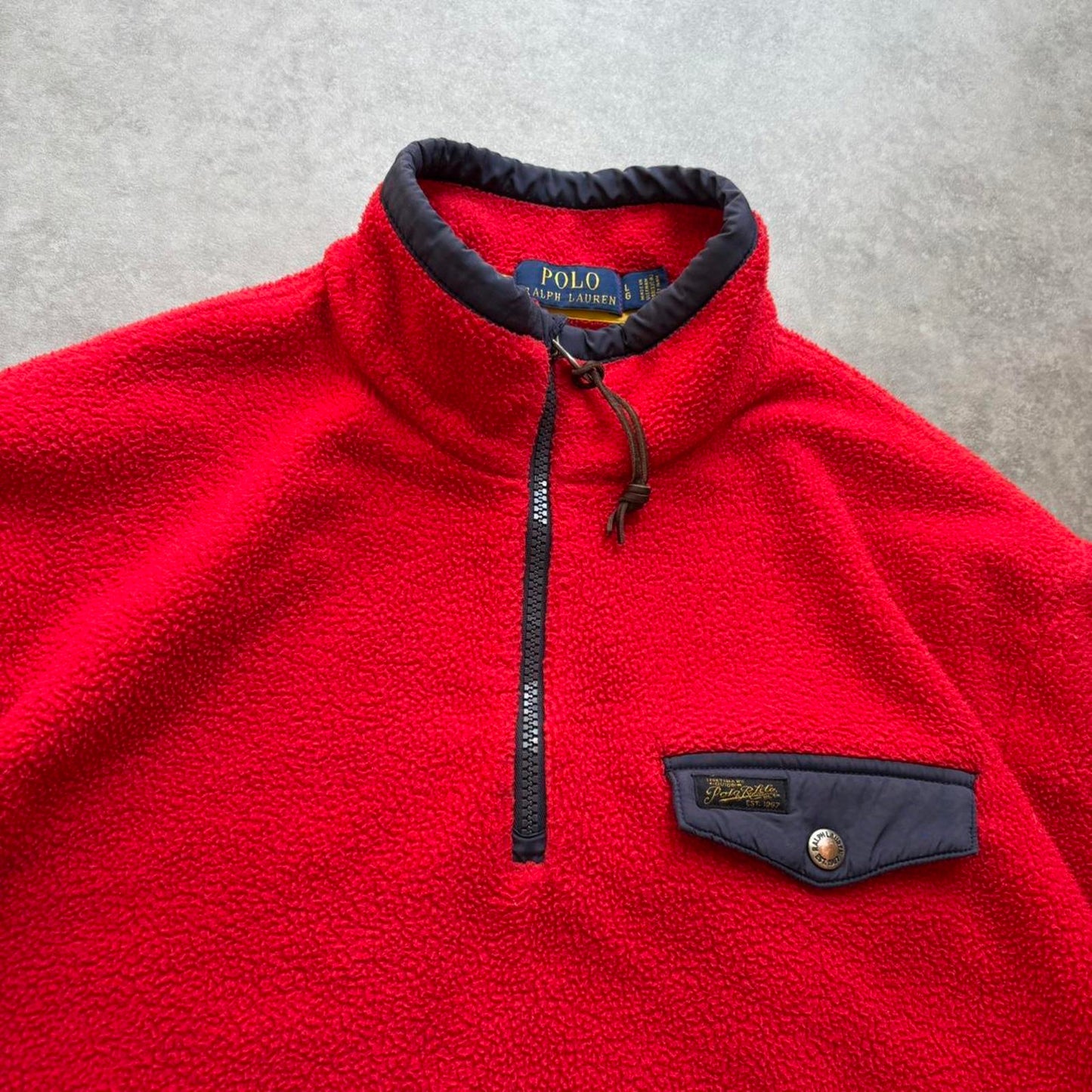 Ralph Lauren Fleece Red (Large)