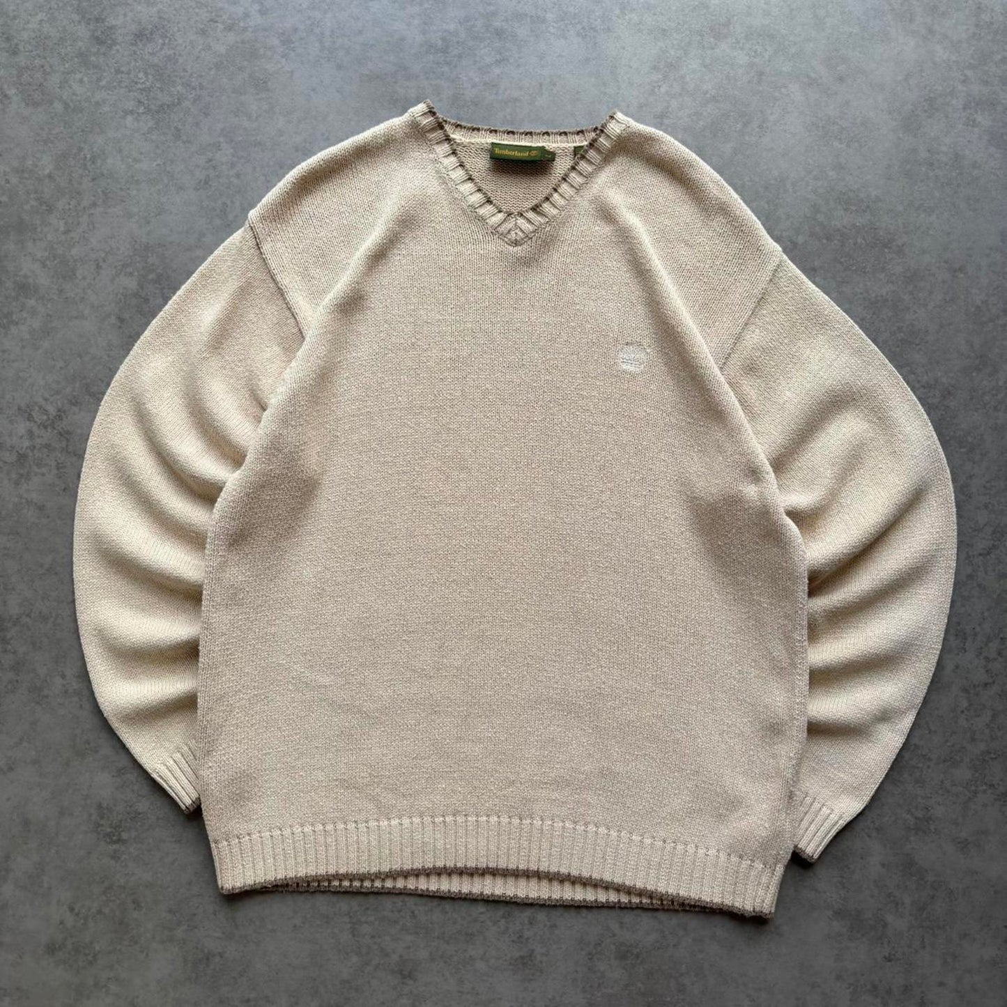 Timberland Knit Jumper Beige (Large)