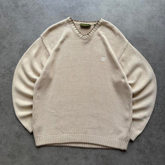 Timberland Knit Jumper Beige (Large)
