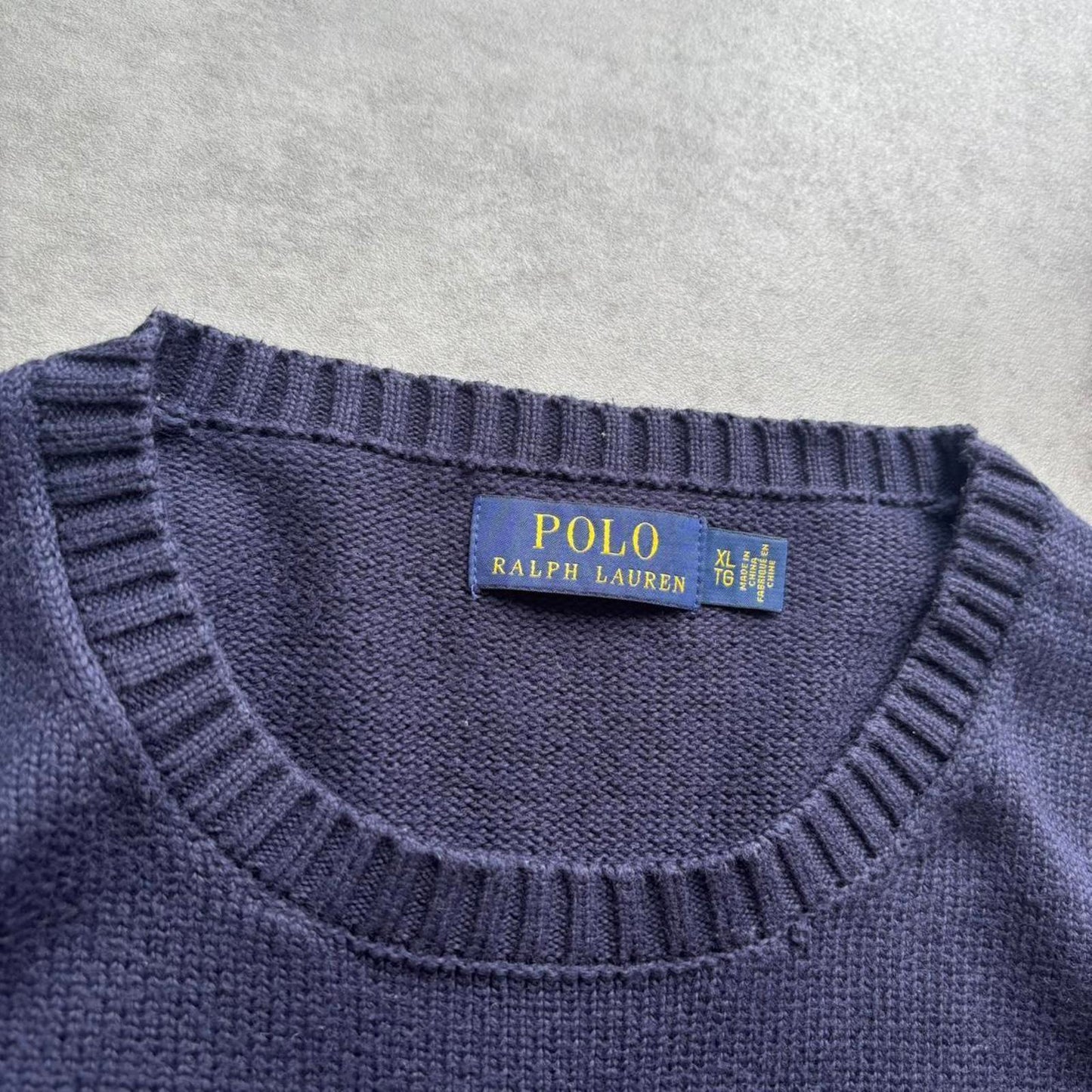 Ralph Lauren Knit Navy (XL)