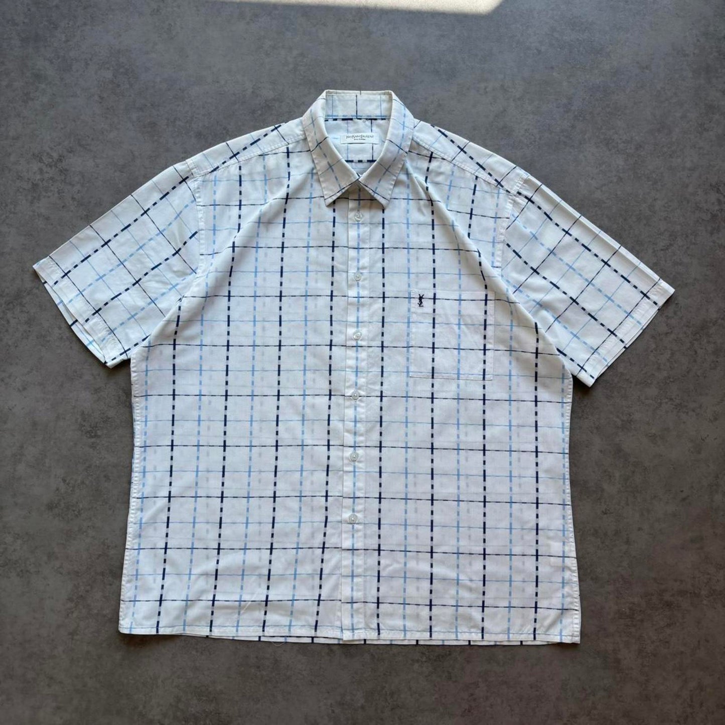 YSL Plaid Shirt (XL)