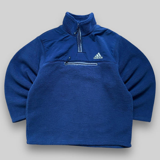 Vintage Adidas Quarter Zip Fleece (XL)