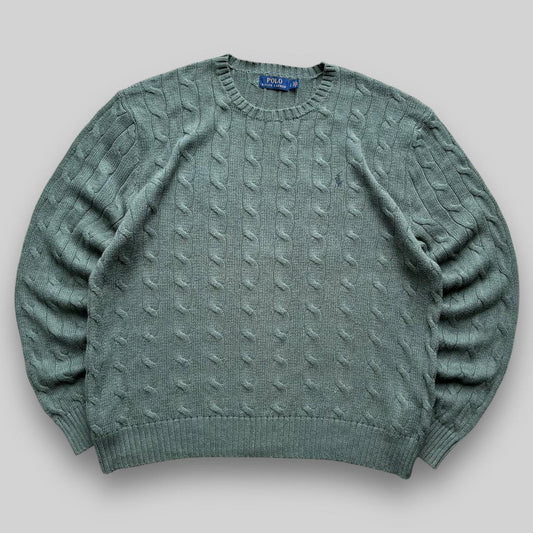 Polo Ralph Lauren Cable Knit Jumper (Large)