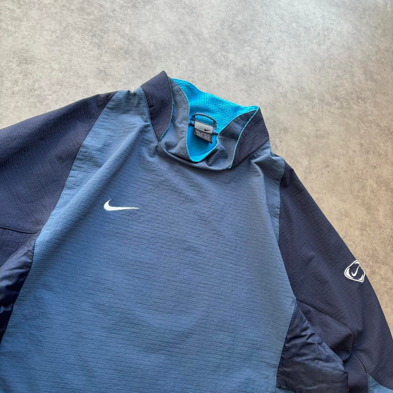 Vintage Nike T90 Pullover Windbreaker (Large)