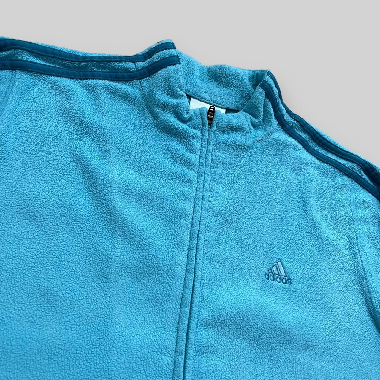 Vintage Adidas Zip Up Fleece (Small)