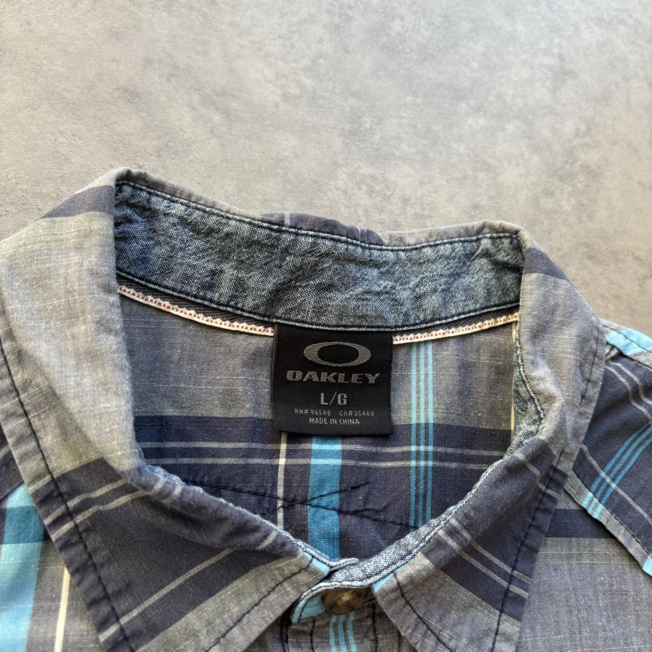 Vintage Oakley Plaid Shirt (Large)