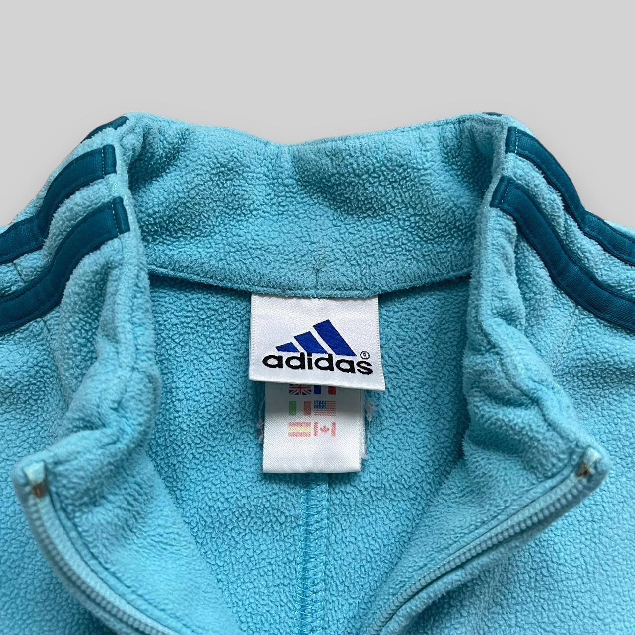 Vintage Adidas Zip Up Fleece (Small)
