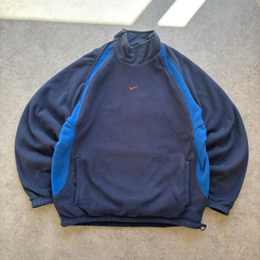 Nike Reversible Fleece Navy (Large)