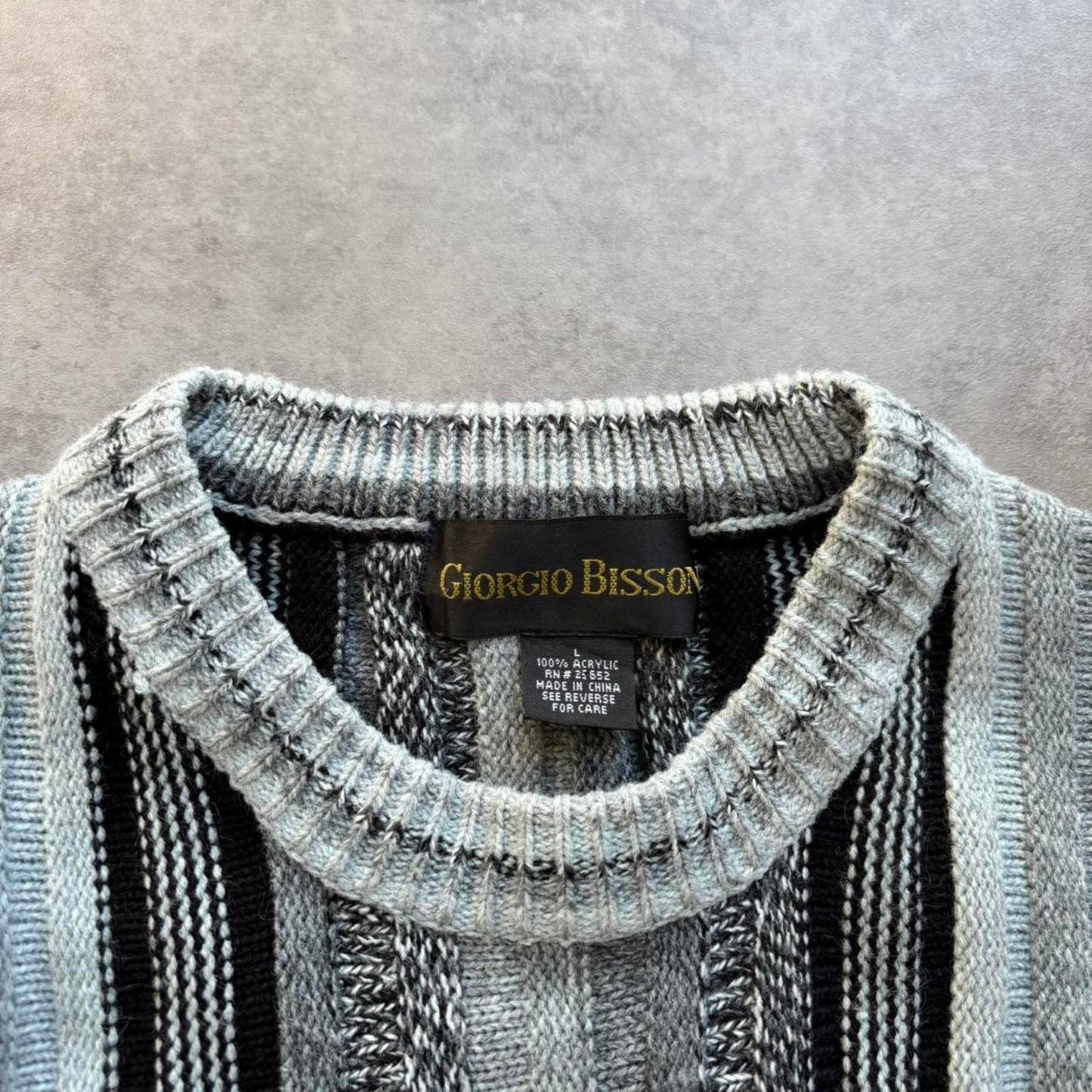 Giorgio Bissoni Knit Grey (Large)