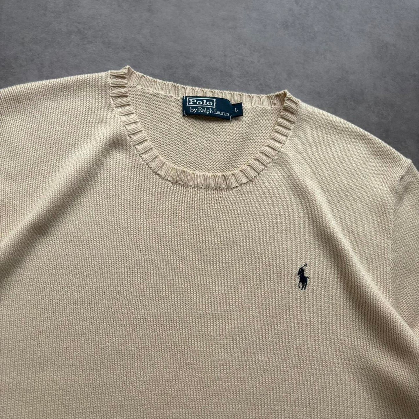 Ralph Lauren Jumper Cream (Large)