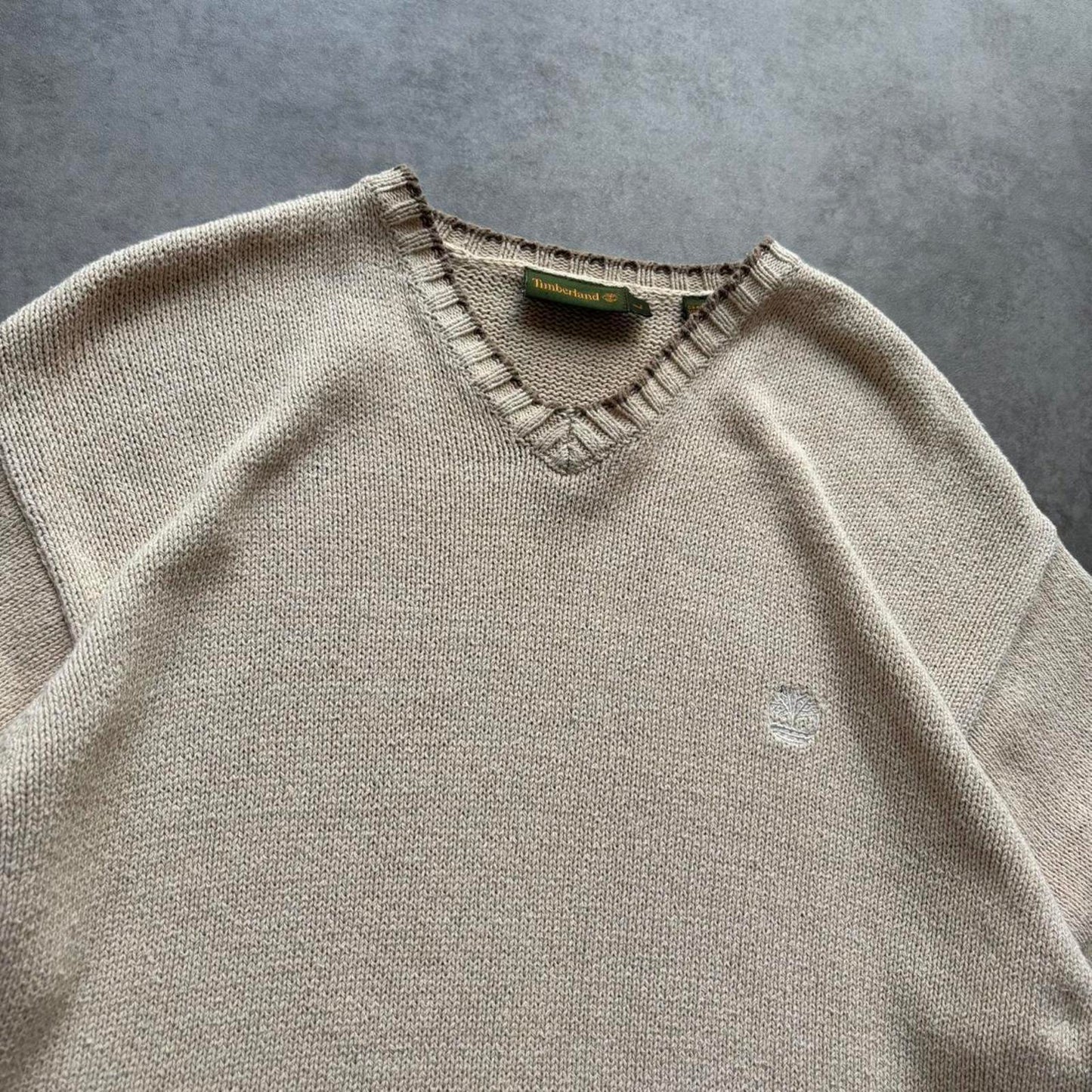 Timberland Knit Jumper Beige (Large)