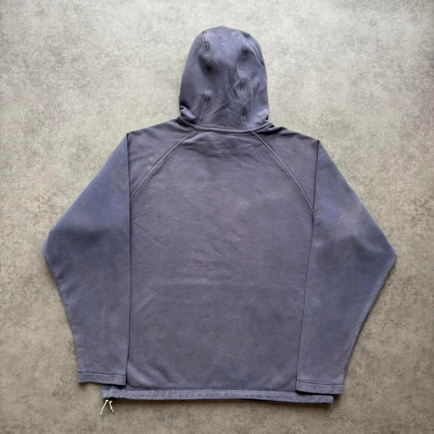 Vintage Nike Spellout Hoodie Grey (Large)