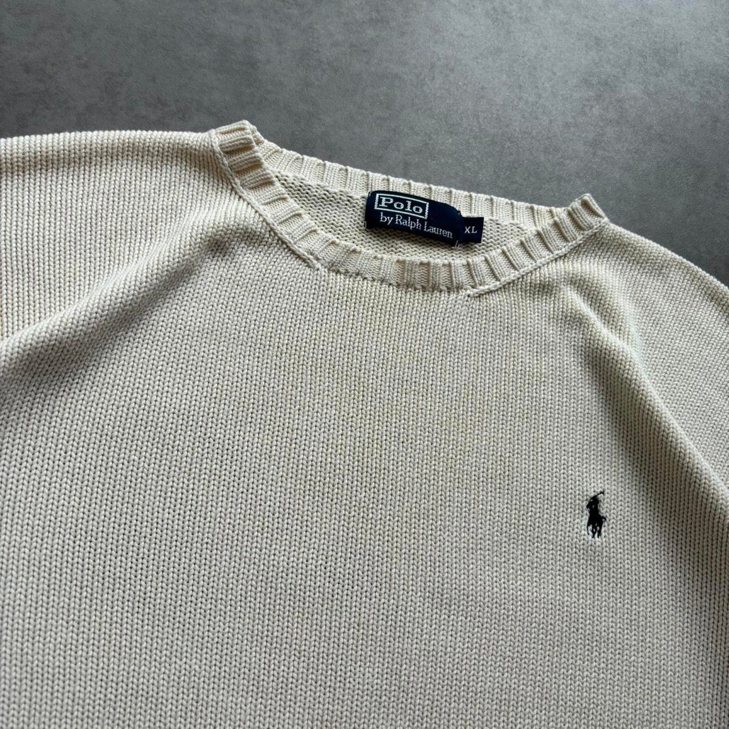 Ralph Lauren Knit Cream (XL)