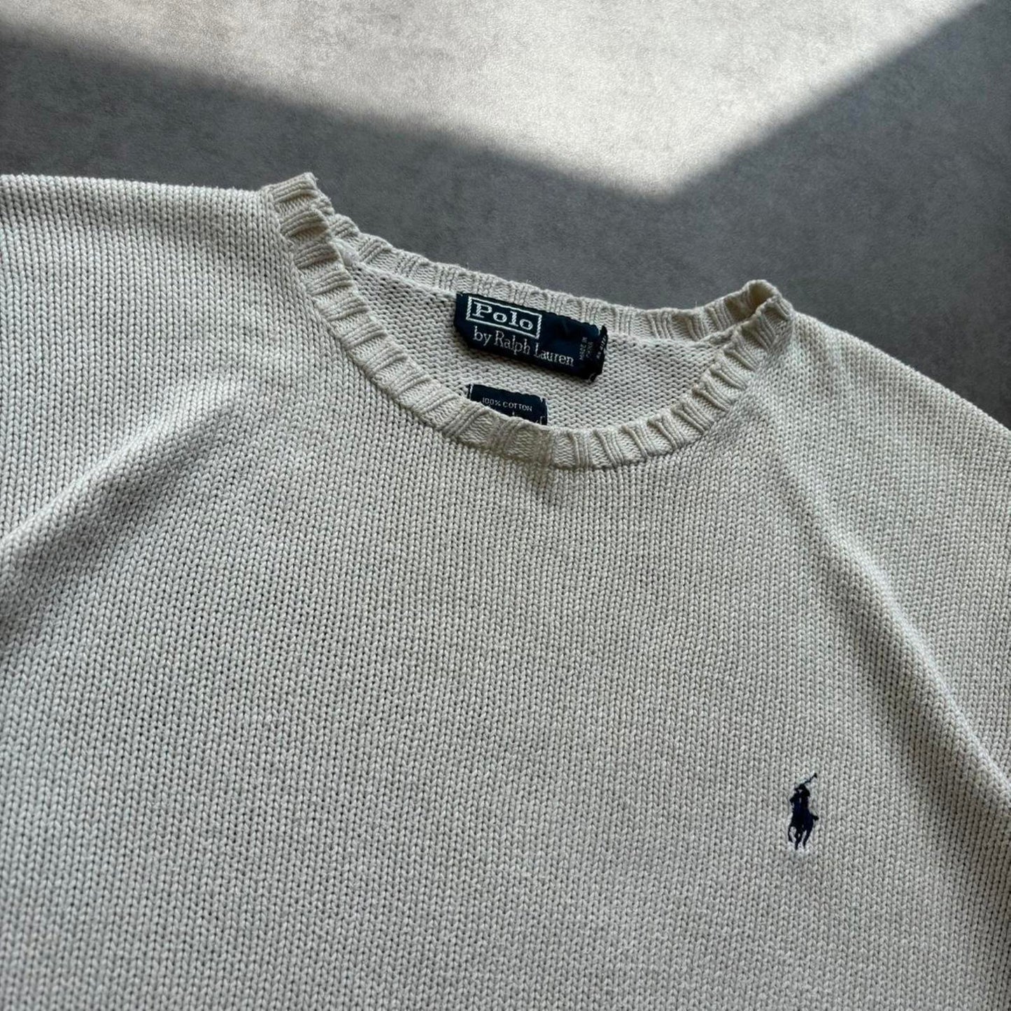 Ralph Lauren Knit White (Large)