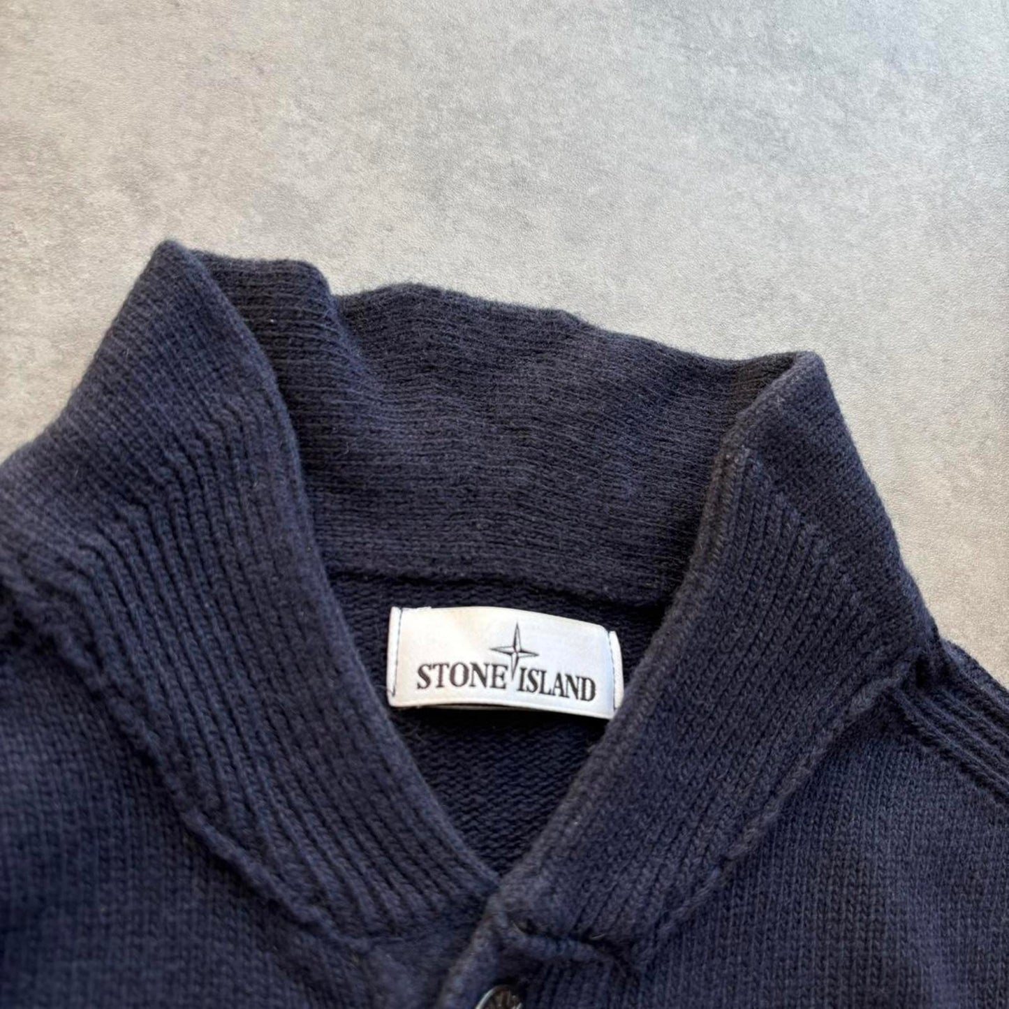 Stone Island Jumper Navy (Large)